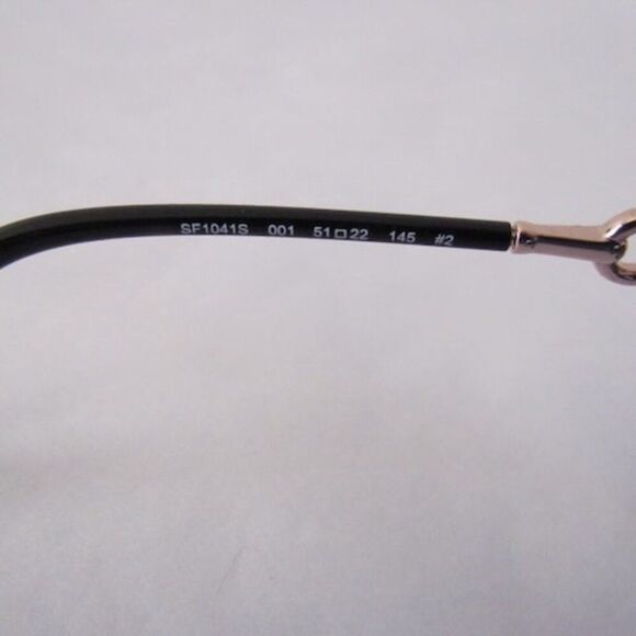 NEW Salvatore Ferragamo Sunglasses Black Smoke Gradient SF1041S 001 New in Box main image 5